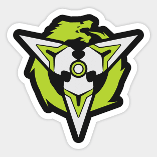 Genji Shuriken Sticker